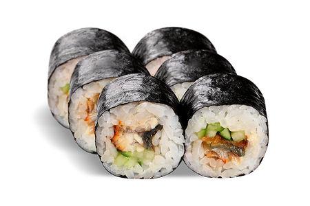 Ролл С угрём и огурцом