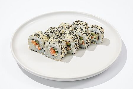 Ролл Филадельфия в кунжуте