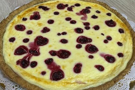 Пирог Сливочный с ягодами