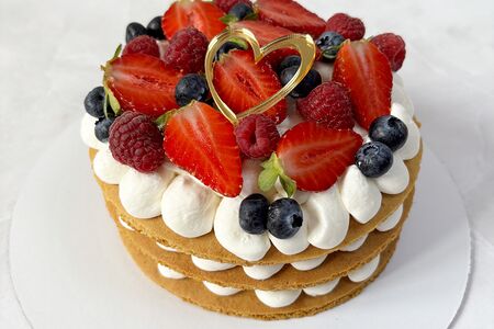 Открытый торт