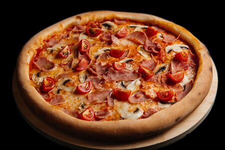 Ветчина и грибы