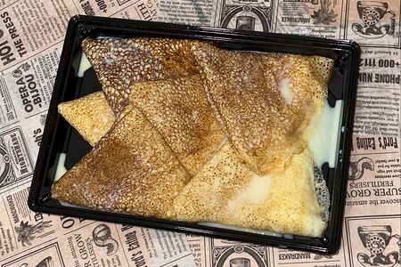 Блинчики со сгущенкой