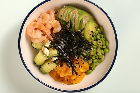 Бранч боул с креветкой