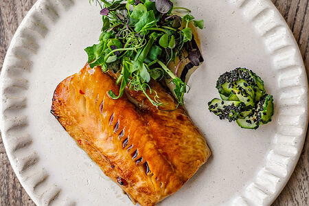 Черная треска, терияки