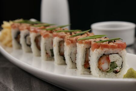 Абури с креветкой