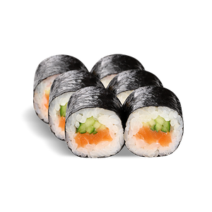 Ролл С лососем и огурцом