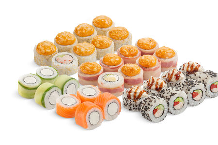 Сет Интересный со спайси соусом