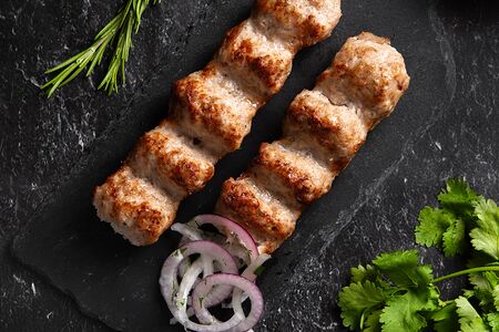 Люля-кебаб из индейки