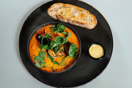 Суп Рыбака с морепродуктами