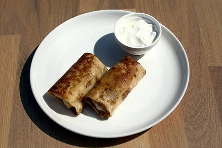 Блинчики с говядиной