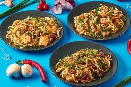 Wok с овощами