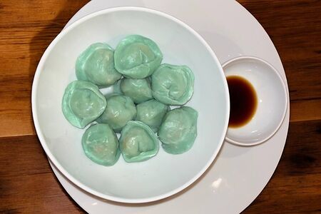 Пельмени с креветками