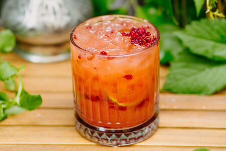 Коктейль Розовый барбарис 