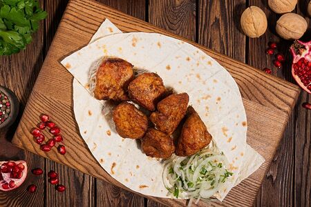 Шашлык из куриной грудки