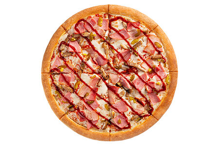 Пицца Барбекю с халапеньо 25 см