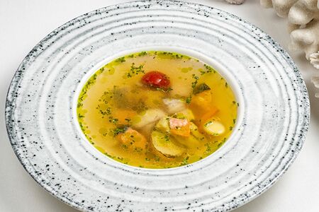 Уха с северной рыбой