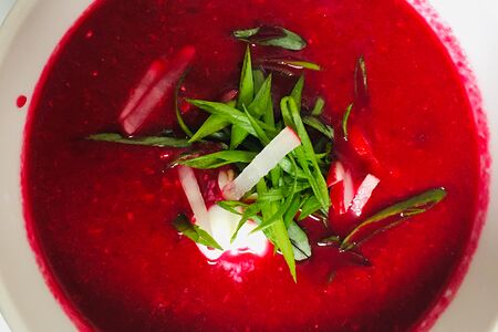 Борщ холодный