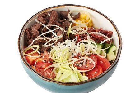 Поке с говядиной