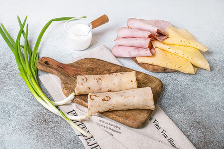 Несладкие блинчики с начинкой