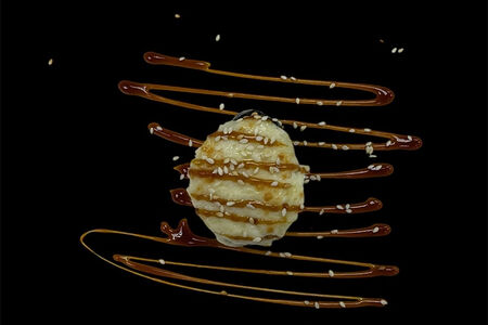 Запеченный гункан с тунцом