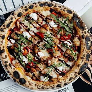 Пицца Тигровые креветки