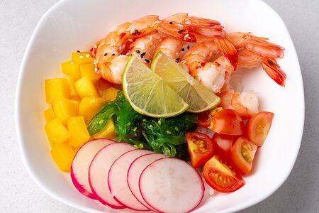 Поке с креветкой 