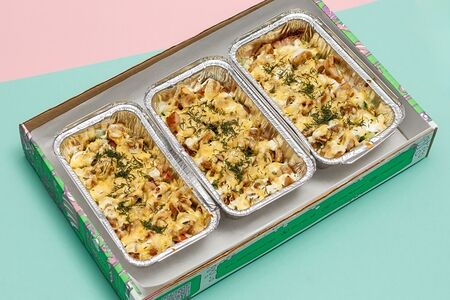 Takeeat вох Блиц шаверма на троих