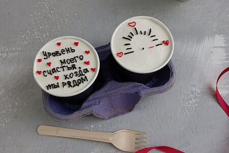 Торты в стакане Уровень любви