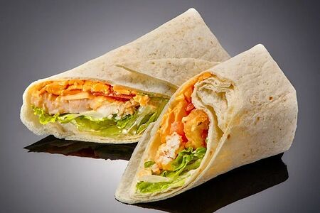 Ролл Цезарь с креветками темпура