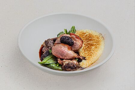 Ростовская утка с ревенем и топинамбуром