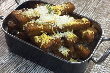 Гренки чесночные