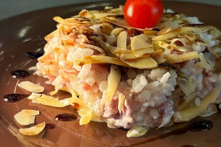 Ризотто с беконом 