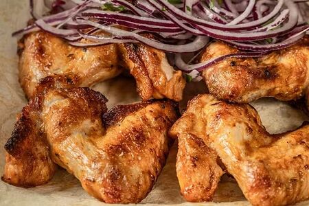 Шашлык из куриных крылышек