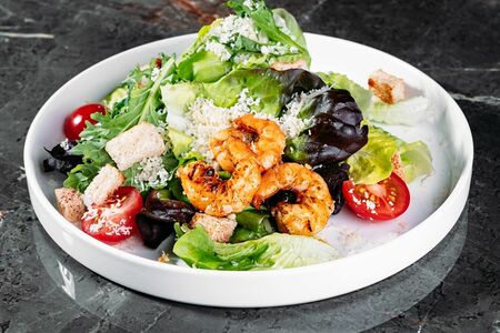 Цезарь с креветками