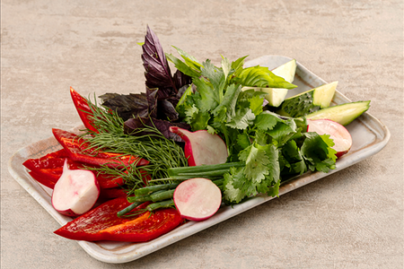 Овощное ассорти с зеленью