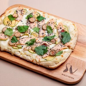 Пицца Лосось-цукини