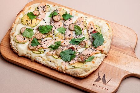 Пицца Лосось-цукини