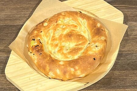 Лепёшка с луком