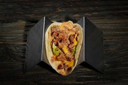 Тако барбекю с курицей