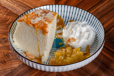 Японский хлопковый чизкейк