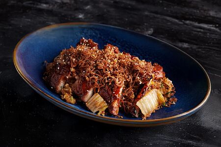 Свиные ребра на гриле