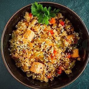 Рис с овощами