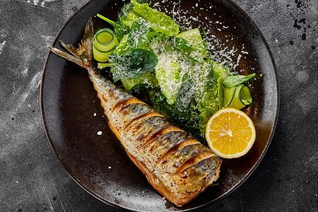 Скумбрия гриль