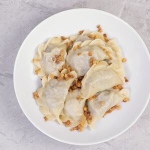 Вареники с картофелем  и грибами