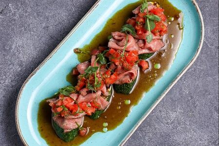 Медальоны из цукини