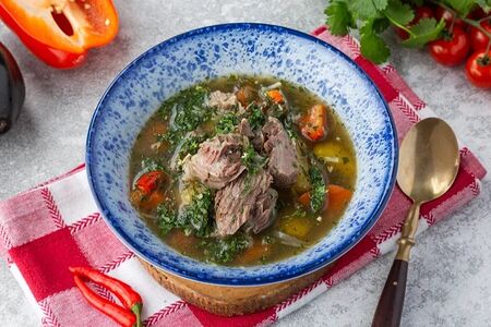 Шурпа с говядиной