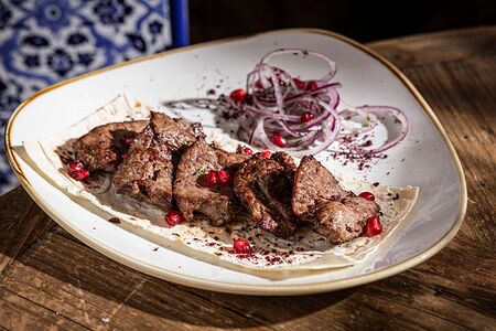 Шашлык из говяжьей вырезки 