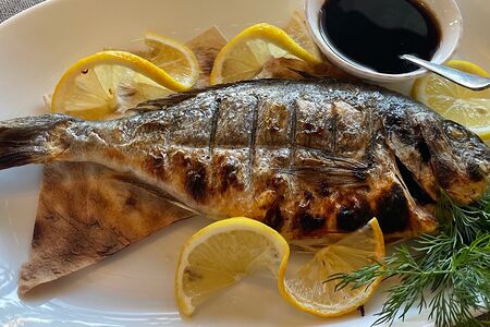 Дорадо на углях 