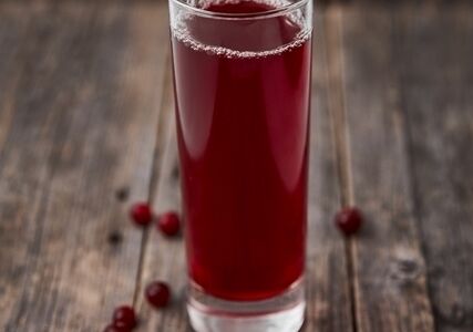 Морс клюквенный собственного производства