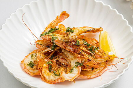 Аргентинские креветки на гриле